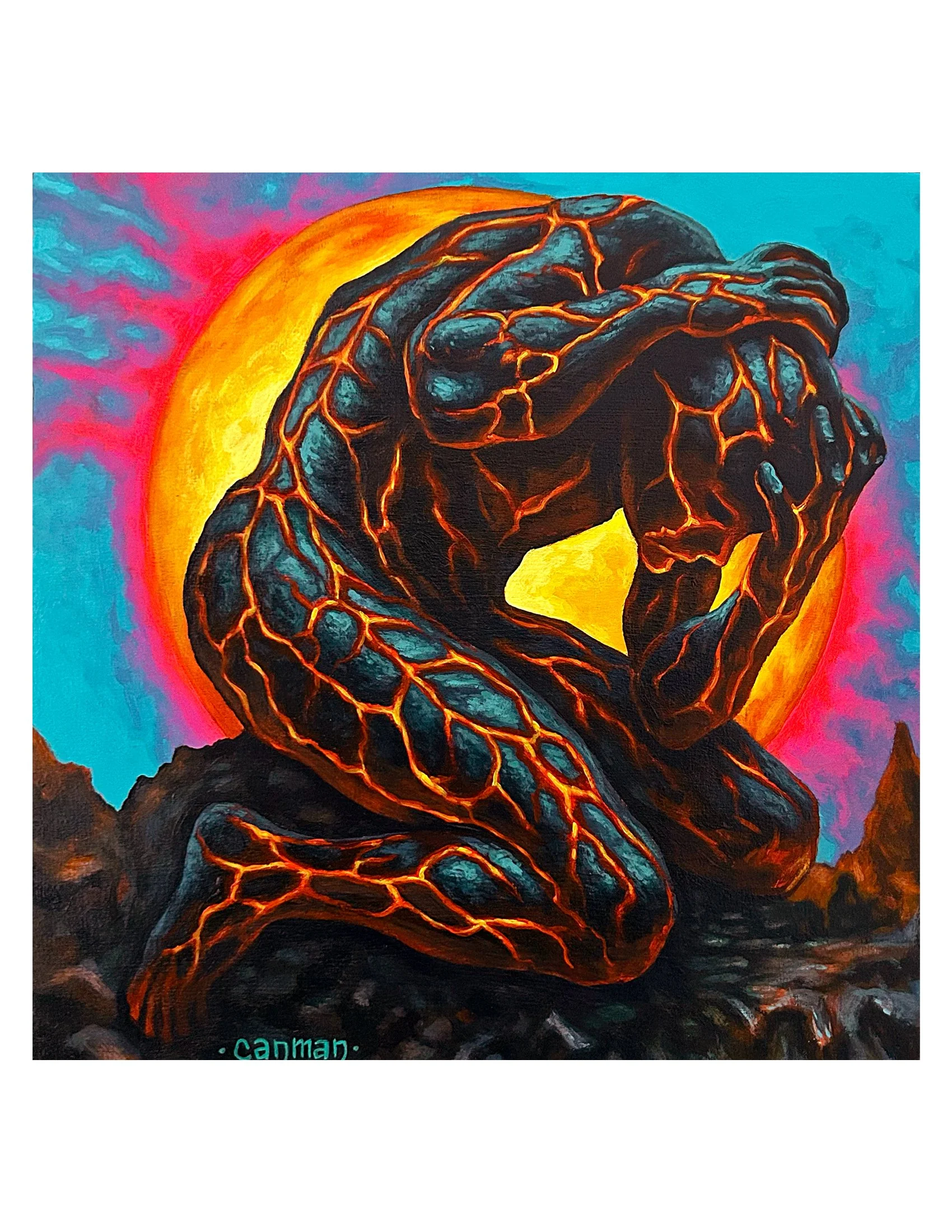 Prints — fine art prints, original paintings, stickers, and